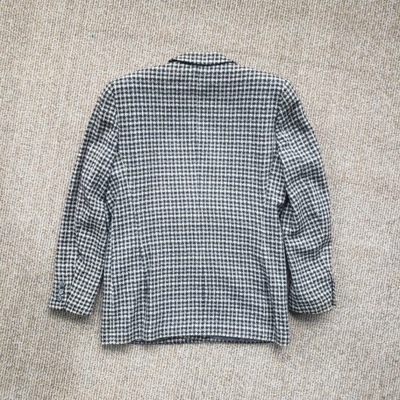 Vintage 'Tweed' Blazer Women's 6 Black & White Liz Claiborne Collection - Picture 11 of 11